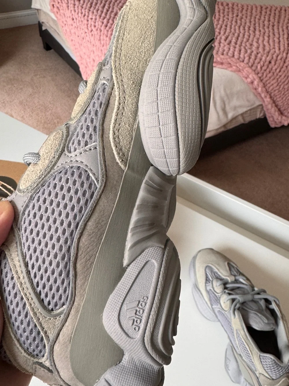 adidas Yeezy 500 Men's Light Gray Sneakers